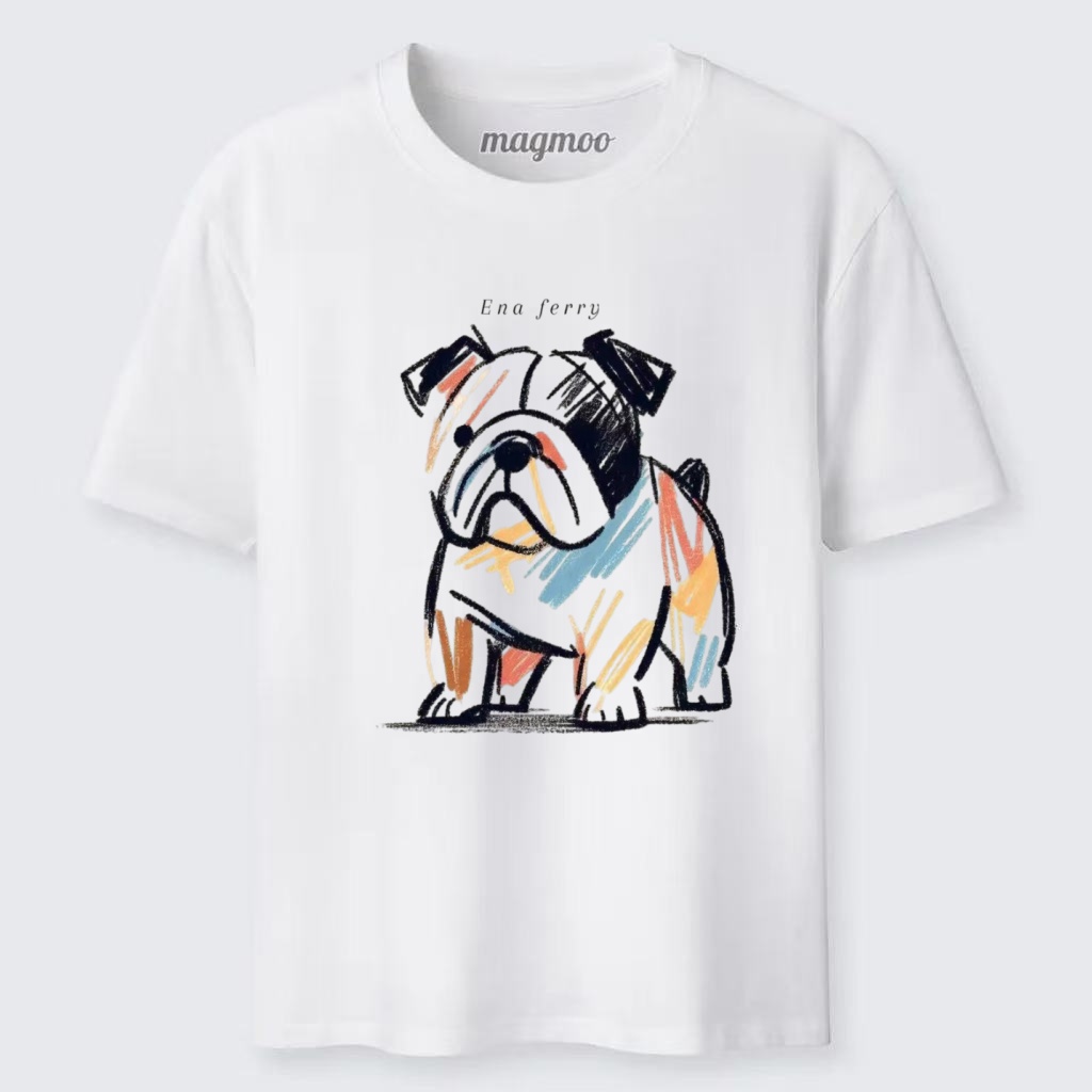 Magmoo End Ferry Bulldog T-shirt