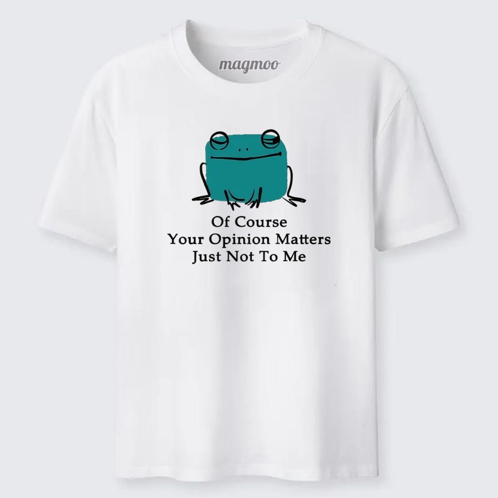 Magmoo Cool Frog Unbothered By Others Opinions Classic T-shirt