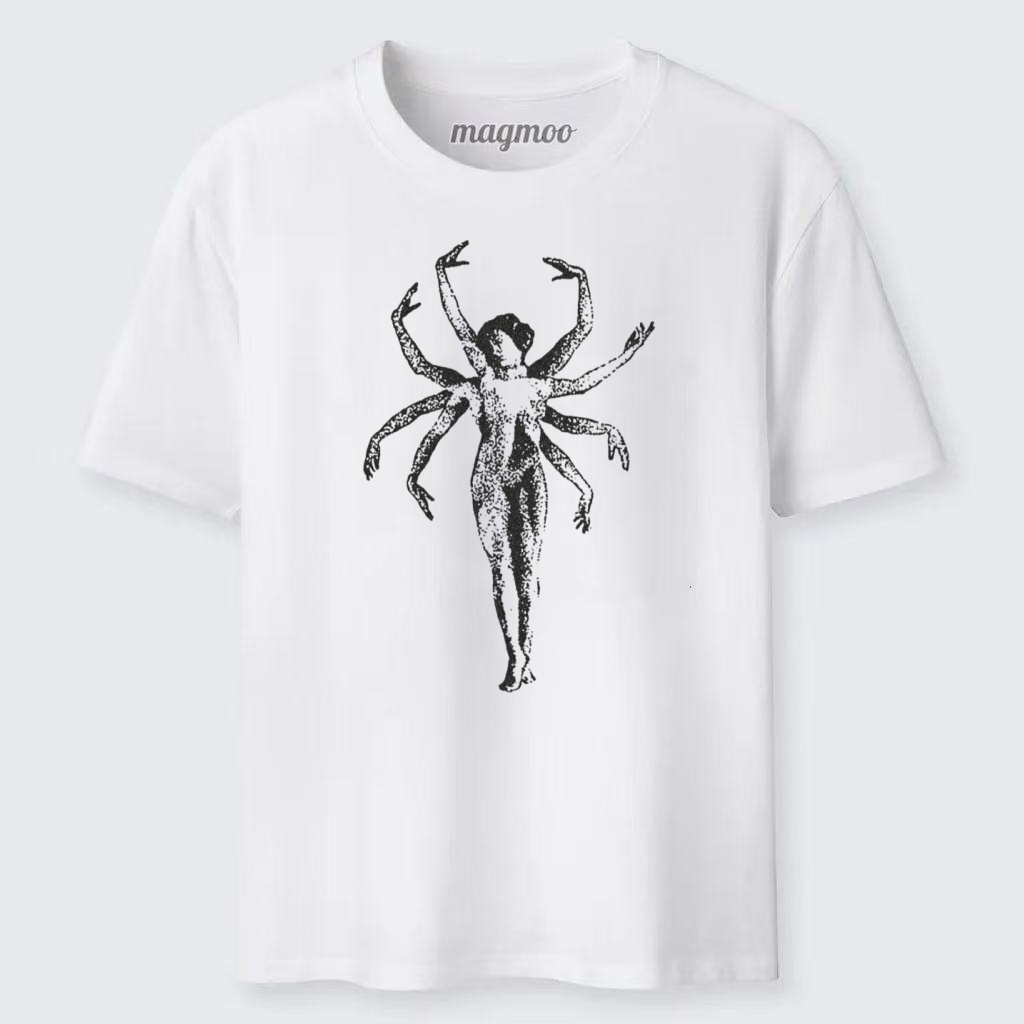 Magmoo Multi Arm Surreal Lady Classic T-shirt