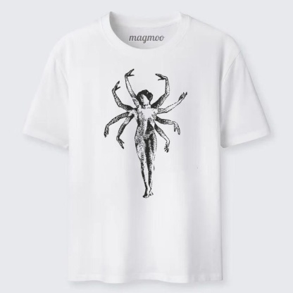 Magmoo Multi Arm Surreal Lady Classic T-shirt