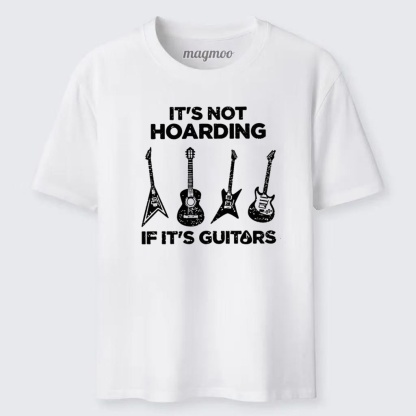 Magmoo Music Lover Guitar Hoarding Joke Classic T-shirt
