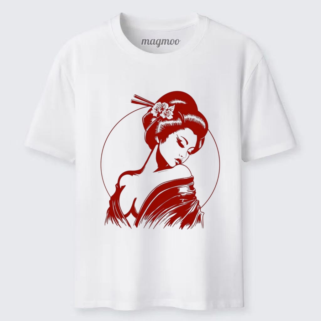 Magmoo Geisha Art T-shirt