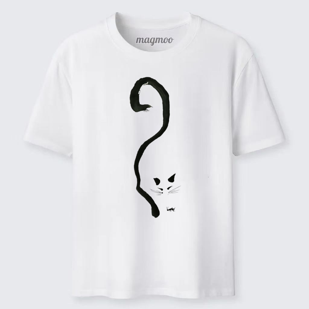 Magmoo Question Mark Cat Classic T-shirt