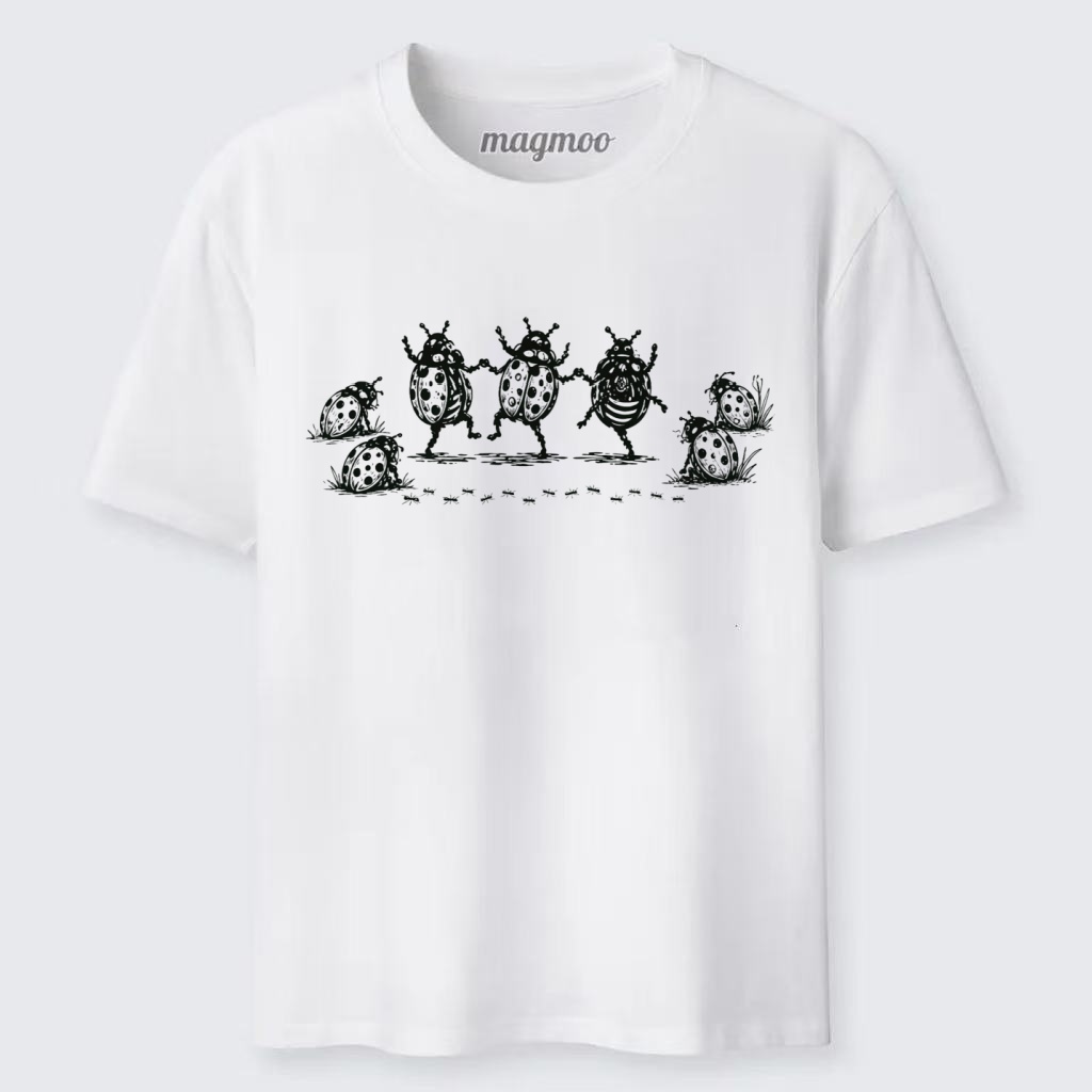 Magmoo Funny Dancing Ladybugs Classic T-shirt