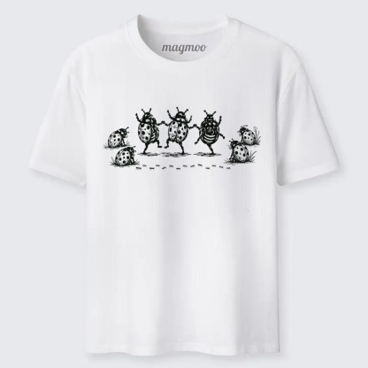 Magmoo Funny Dancing Ladybugs Classic T-shirt