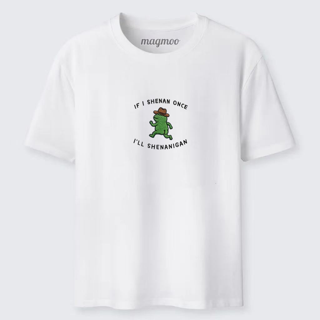 Magmoo If I Shenan Once I'll Shenanigan Frog Classic T-shirt