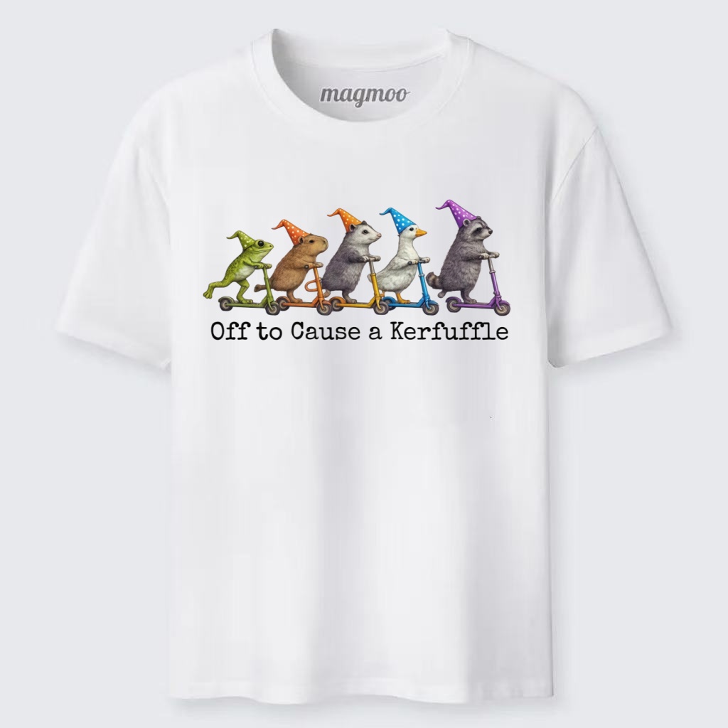 Magmoo Off To Cause A Kerfuffle Frog Classic T-shirt