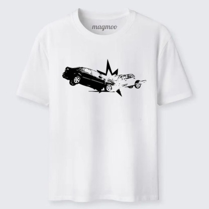 Magmoo Car Crash Street Classic T-shirt