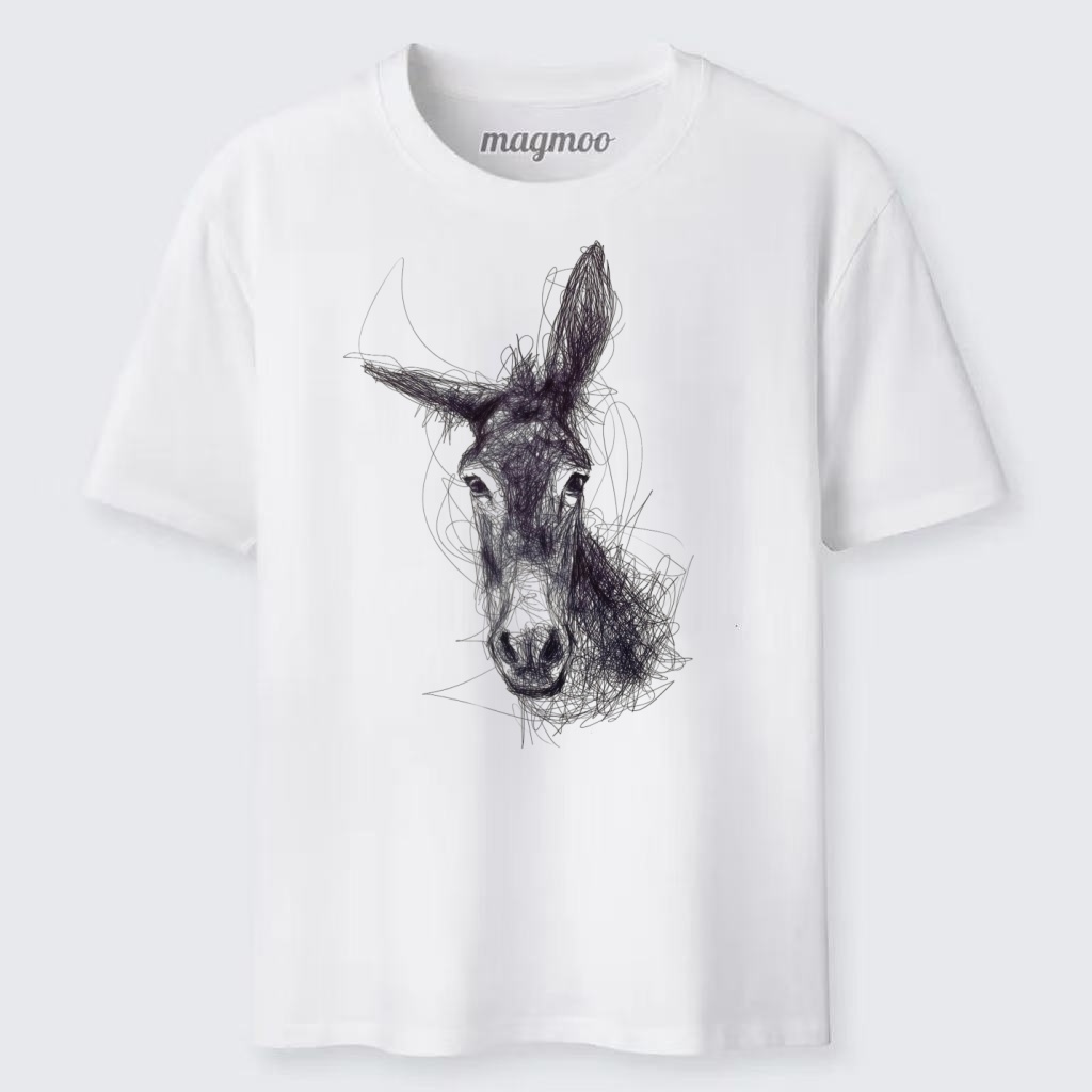 Magmoo Doodle Donkey Art Classic T-shirt