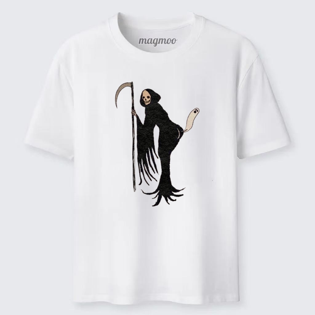Magmoo Playful Grim Reaper Classic T-shirt