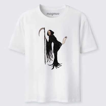 Magmoo Playful Grim Reaper Classic T-shirt