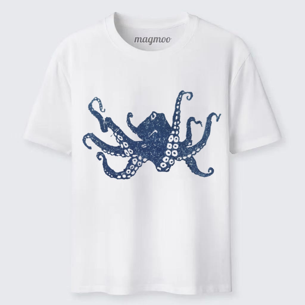 Magmoo Indigo Octopus T-shirt