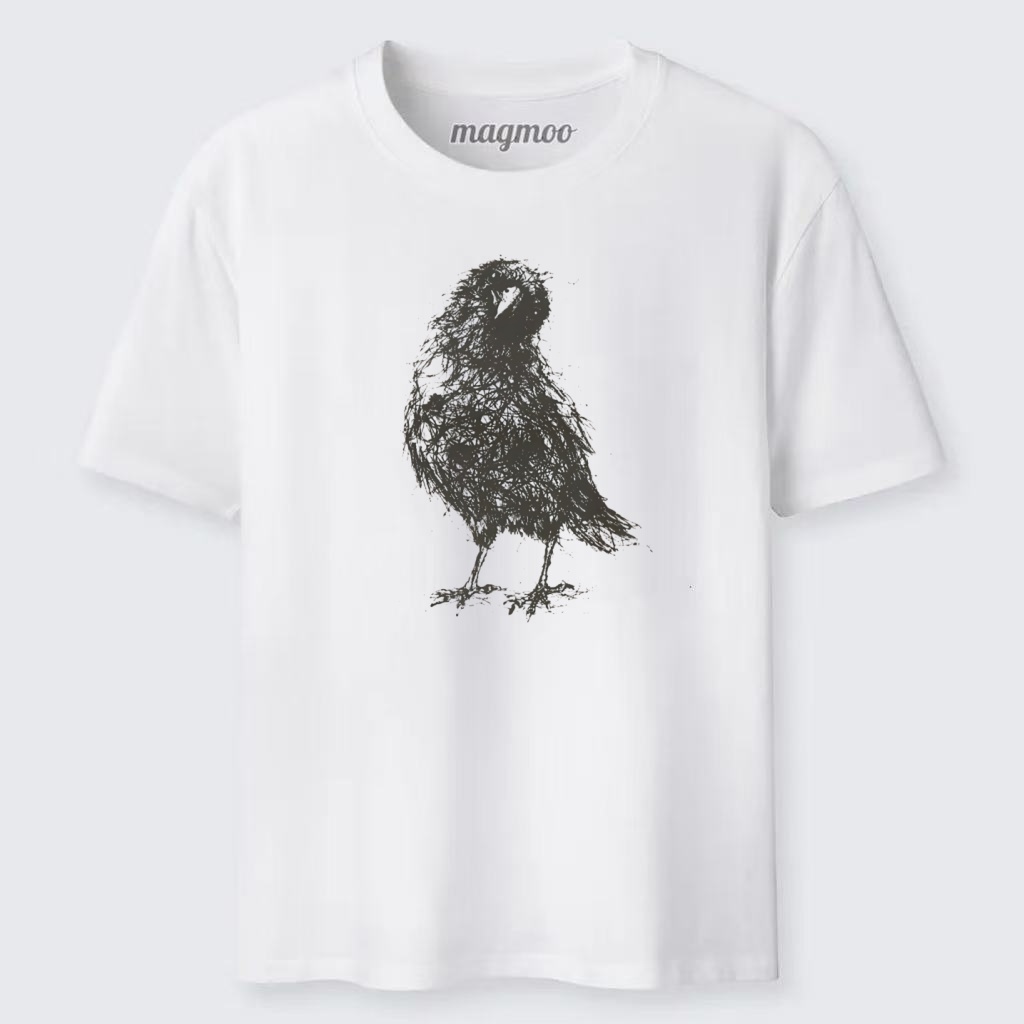 Magmoo Crow Sketch Classic T-shirt