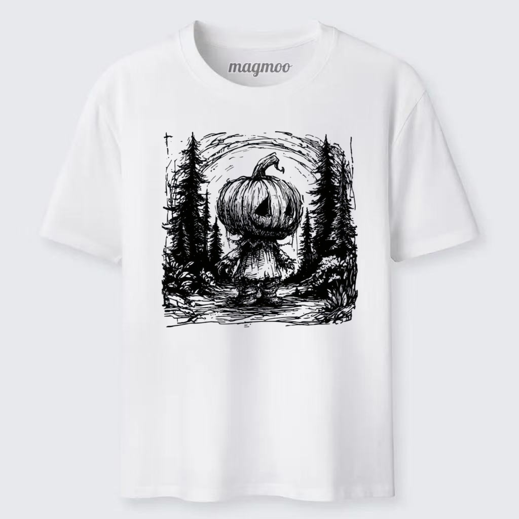 Magmoo Pumpkin Head Horror Character Classic T-shirt
