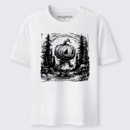 Magmoo Pumpkin Head Horror Character Classic T-shirt
