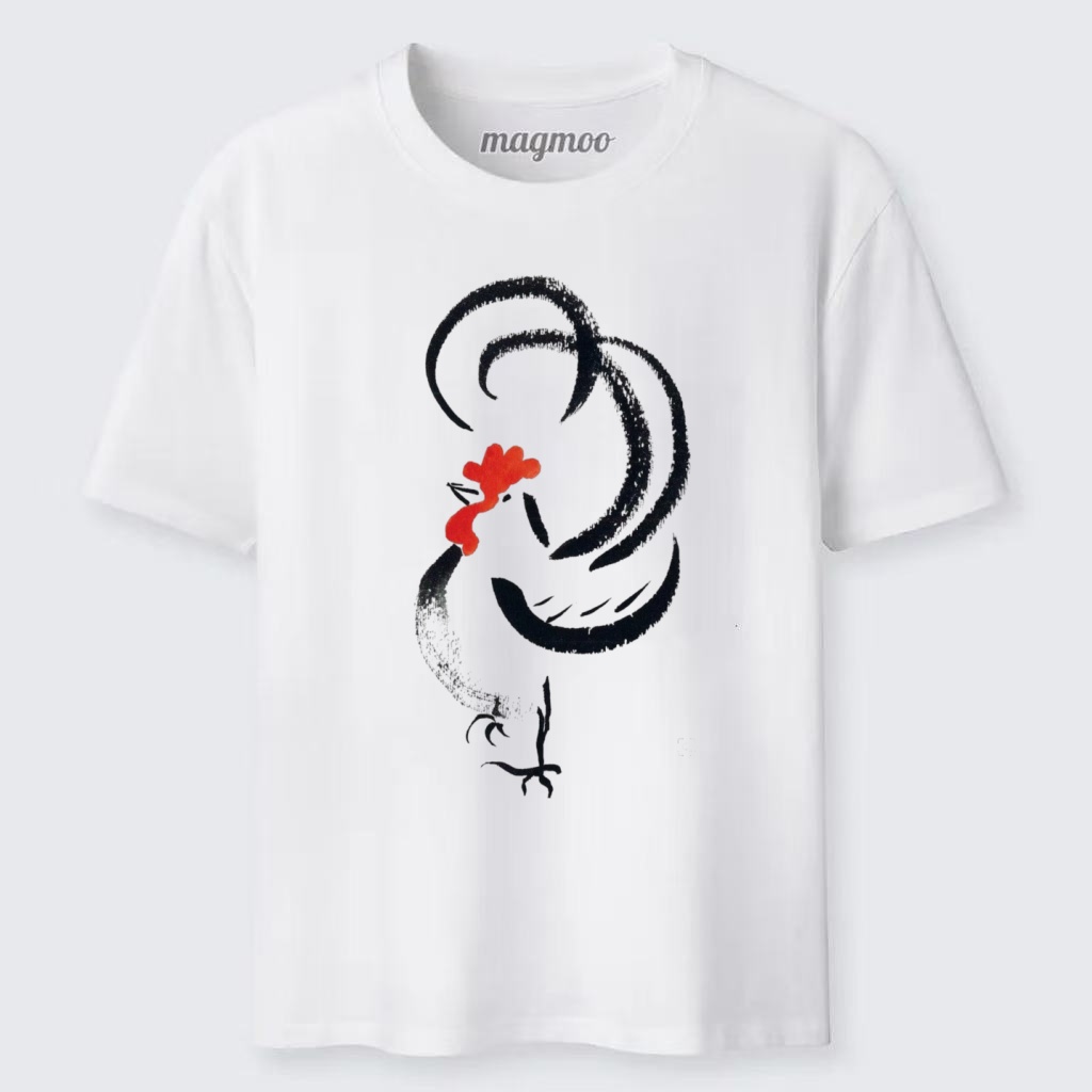 Magmoo Ink Rooster T-shirt