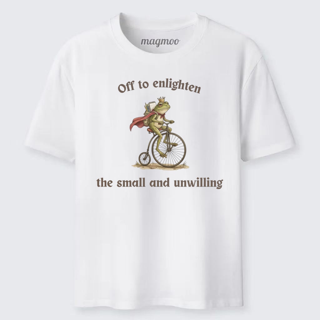 Magmoo Funny Frog Teacher Classic T-shirt