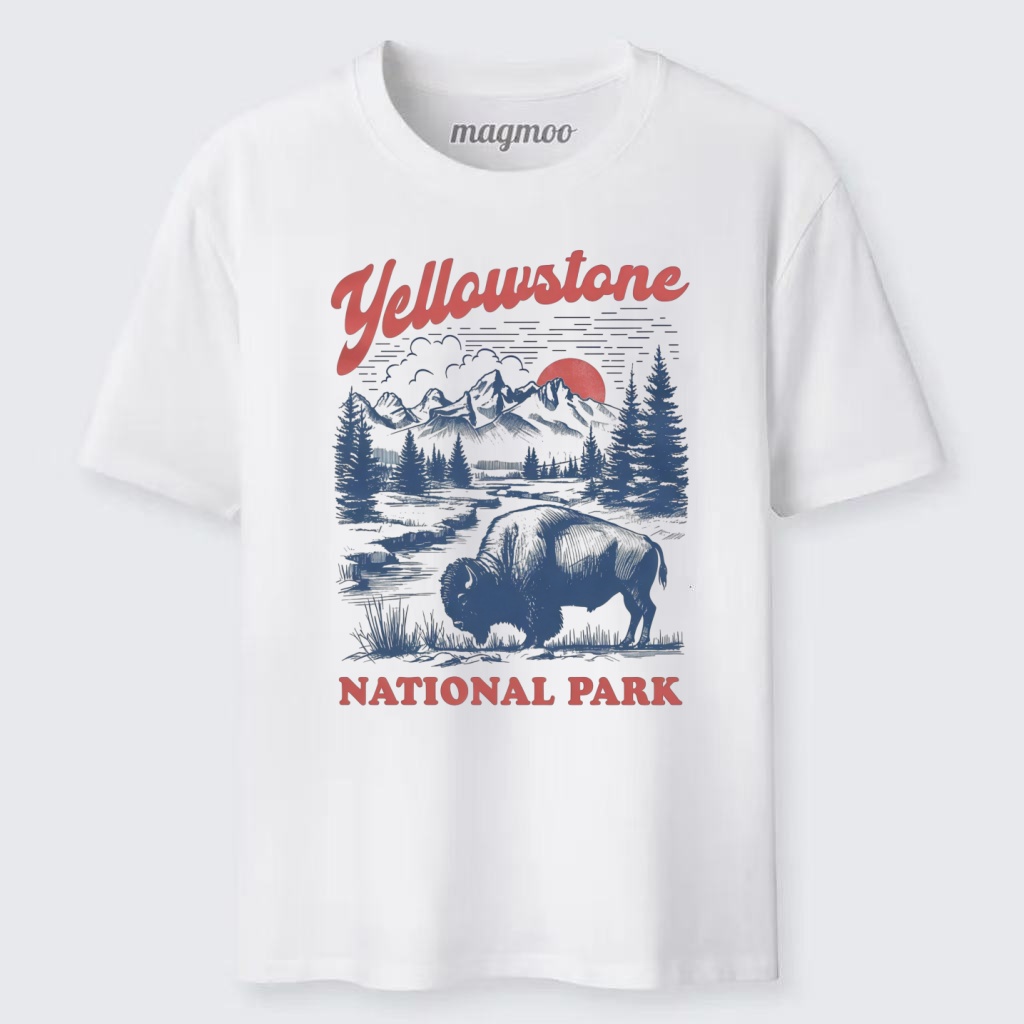 Magmoo Yellowstone National Park Nature Classic T-shirt