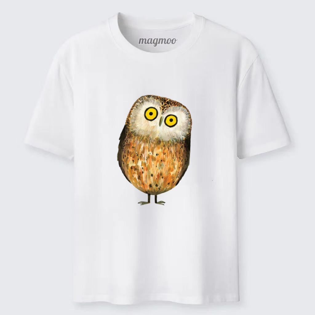 Magmoo Round Owl T-shirt