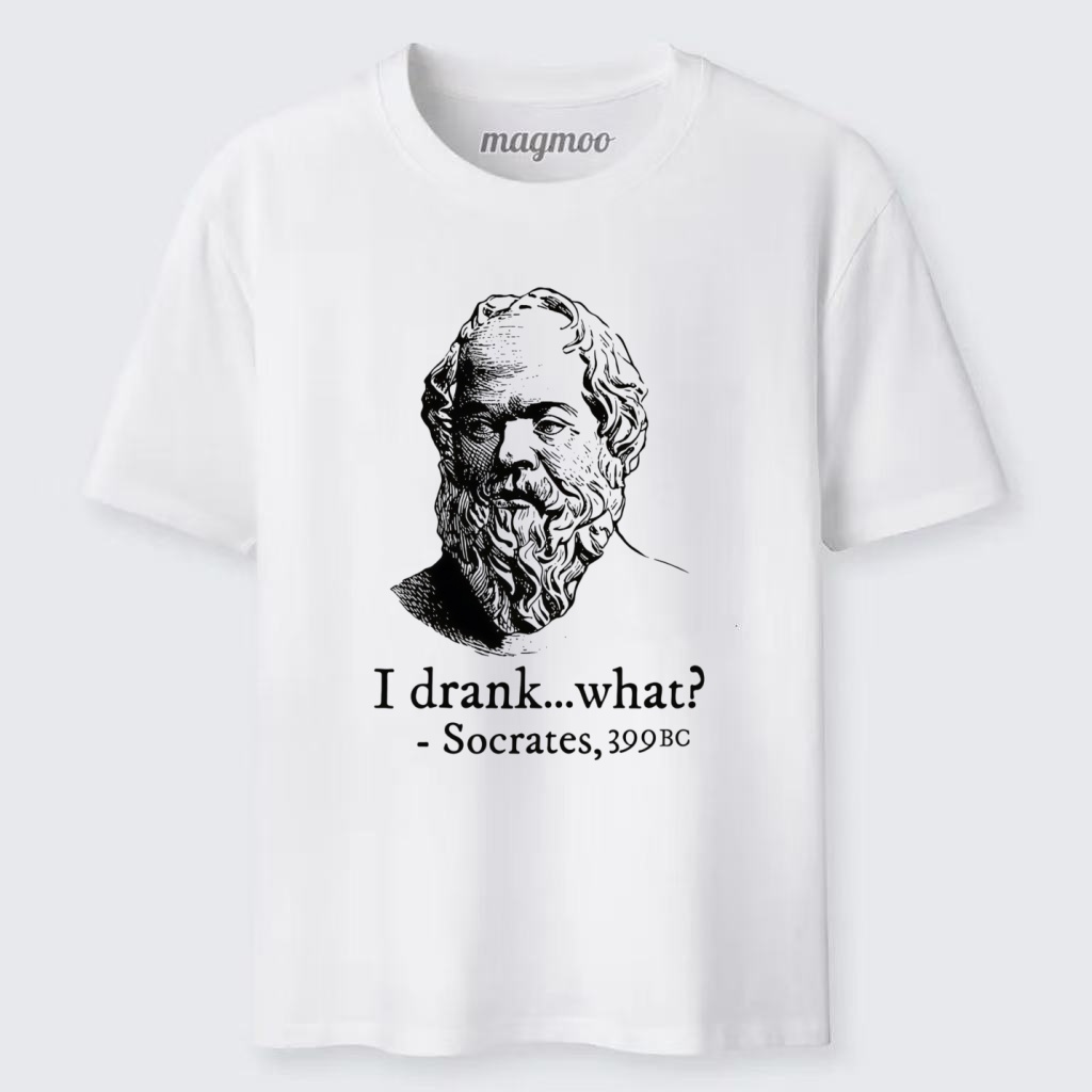 Magmoo Socrates Big Question Classic T-shirt