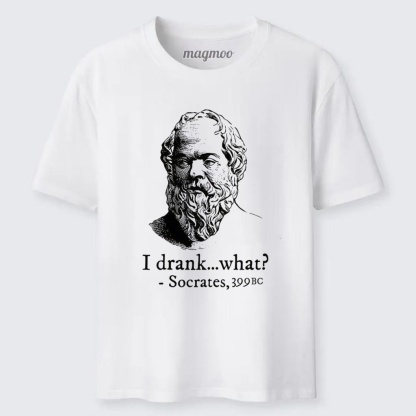 Magmoo Socrates Big Question Classic T-shirt