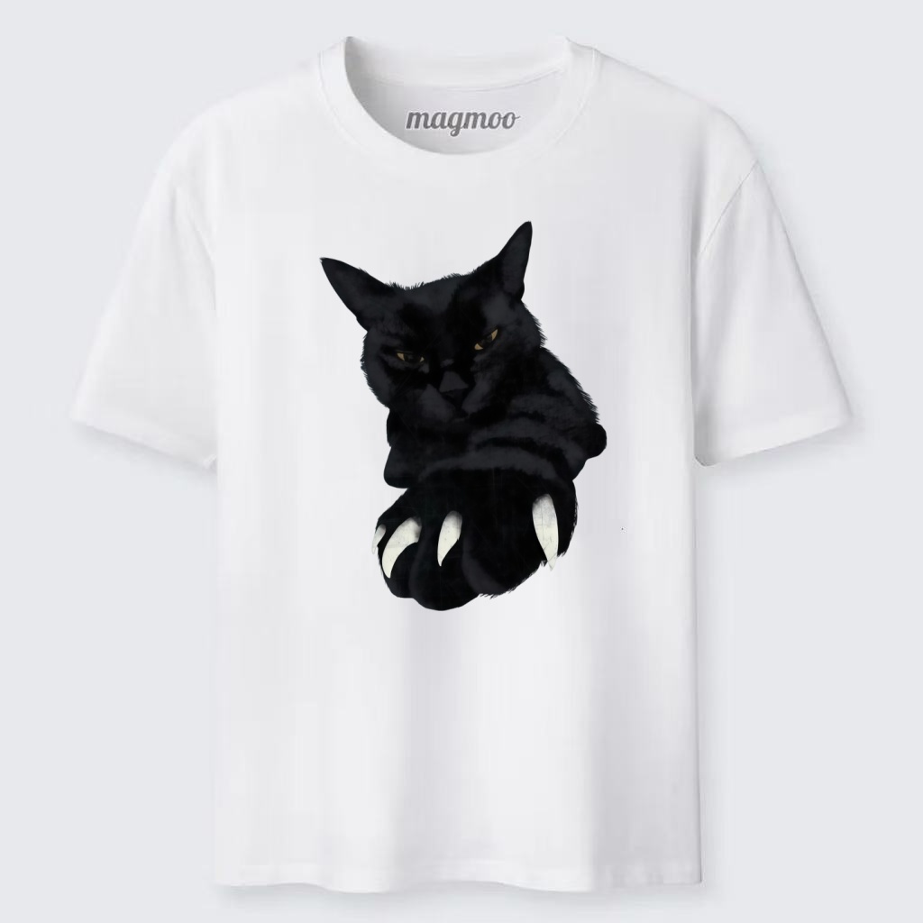Magmoo Black Cat Claw Classic T-shirt