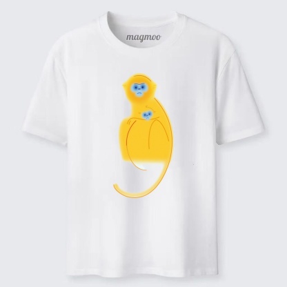 Magmoo Golden Mother Baby Monkey Classic T-shirt
