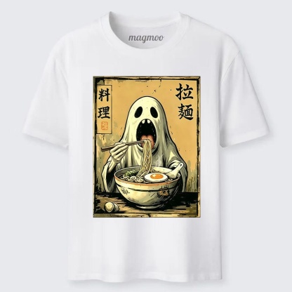 Magmoo Ghost Ramen Meme Classic T-shirt
