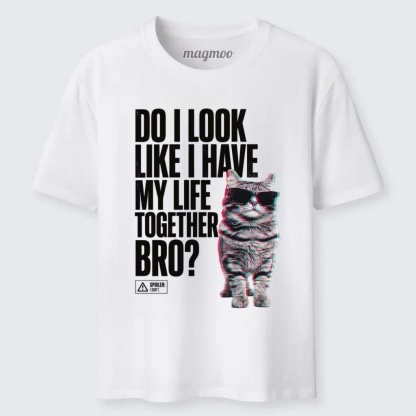 Magmoo Sarcastic Cool Cat Meme Classic T-shirt