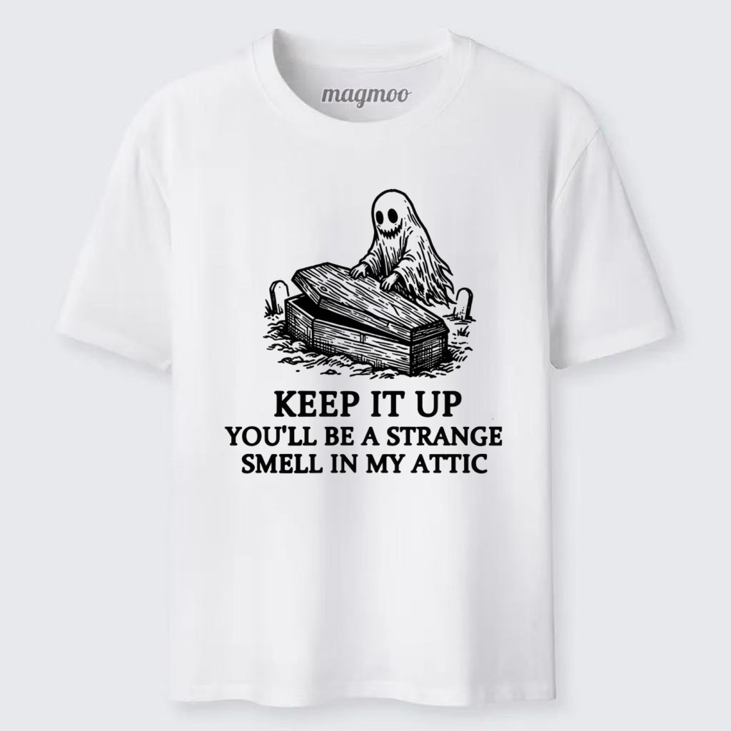 Magmoo Funny Ghost Prank Classic T-shirt