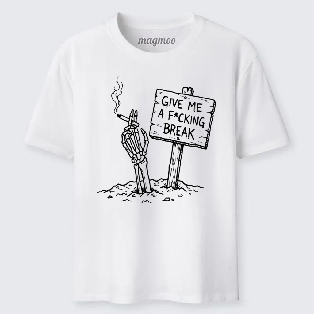 Magmoo Skeleton Stress Mood Classic T-shirt