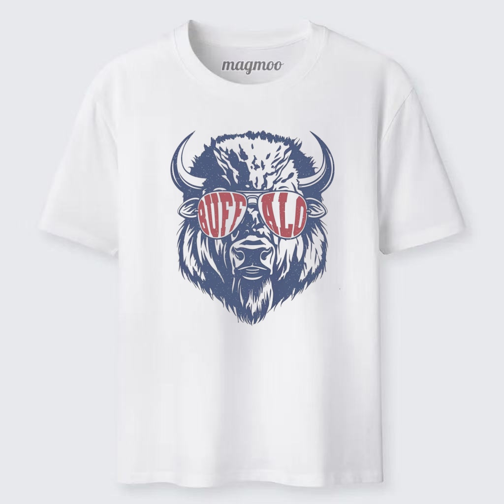 Magmoo Retro Buffalo Football Classic T-shirt