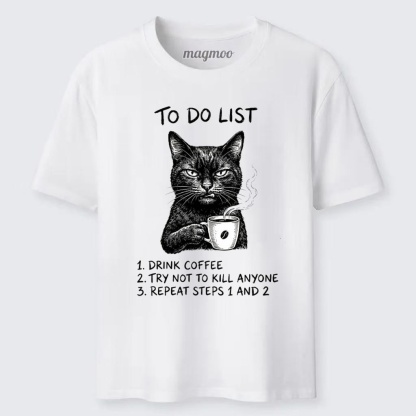 Magmoo Sassy Coffee Cat Classic T-shirt