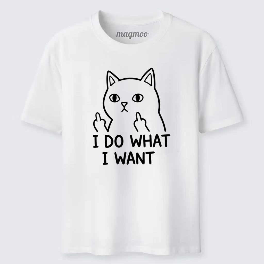 Magmoo Funny Cat Freedom Vibe Classic T-shirt
