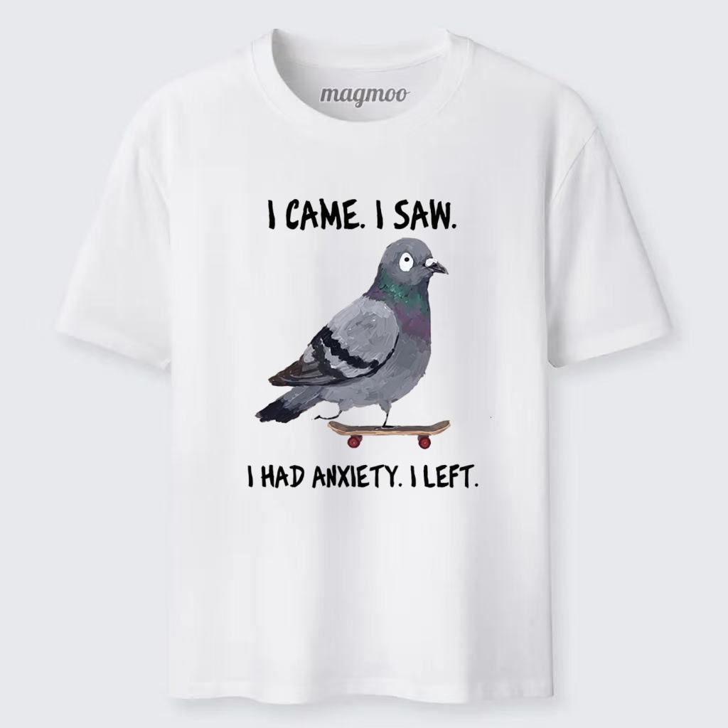 Magmoo Skateboard Pigeon Meme Classic T-shirt