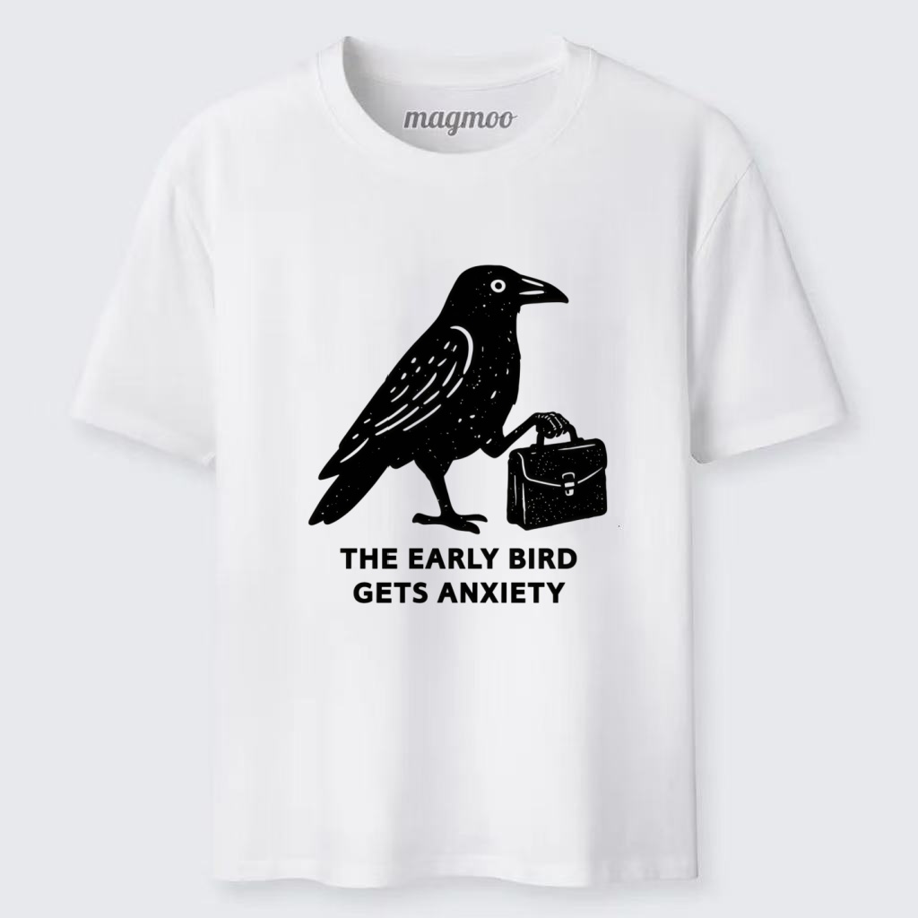 Magmoo Funny Work Crow Meme Classic T-shirt