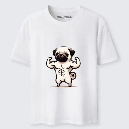 Magmoo Buff Pug T-shirt