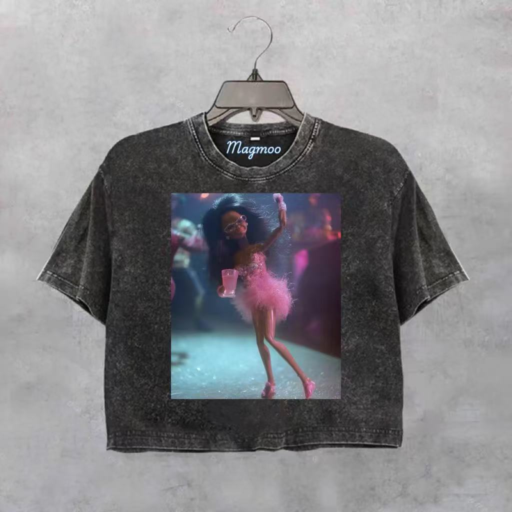 Funny Doll Face Girl Meme Shirt