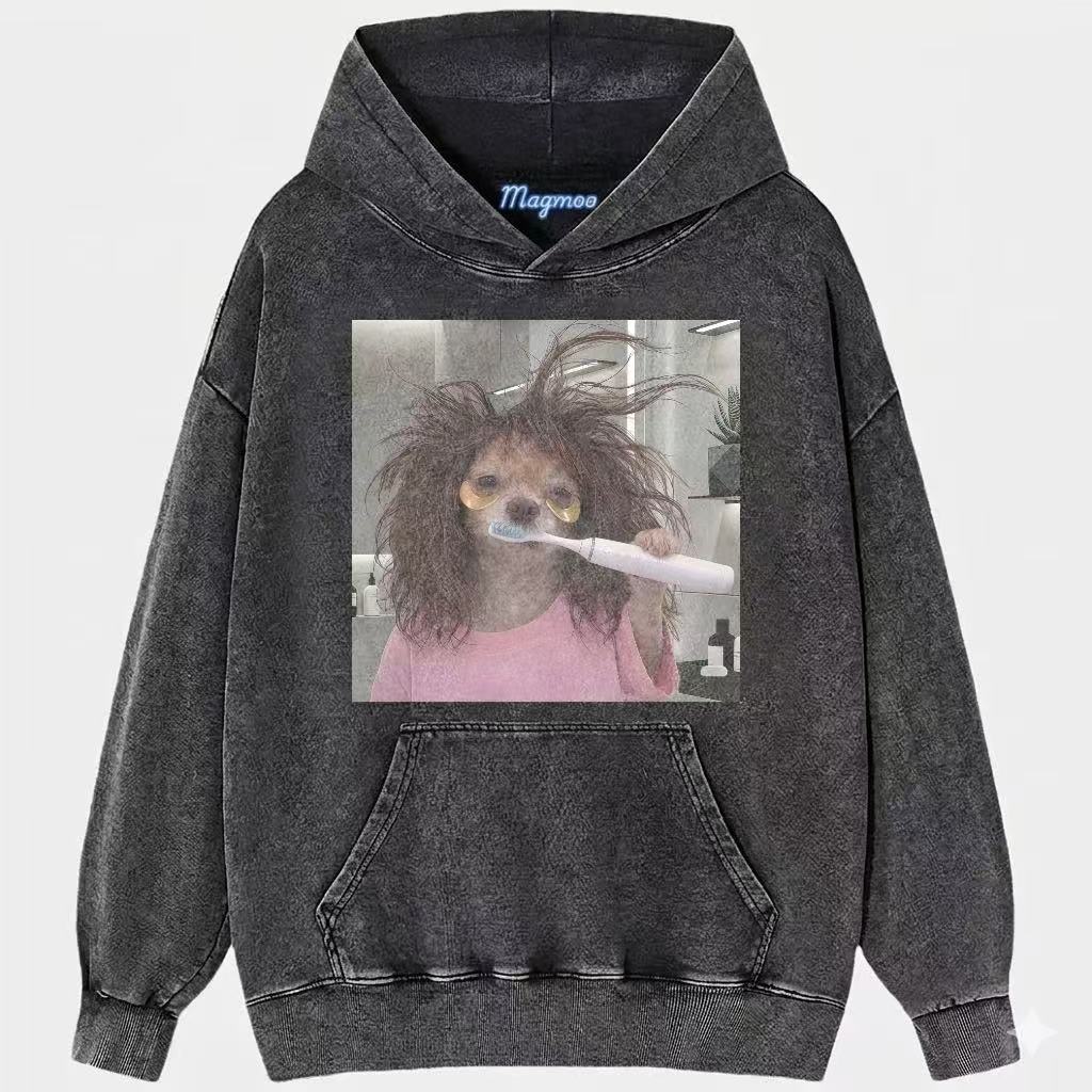 Morning Routine Chihuahua Shirt