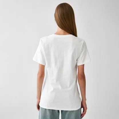 Magmoo Chicken Knife Email Meme V-Neck Classic T-Shirt-Magmoo