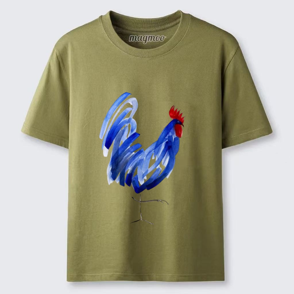 Magmoo Brushstroke Rooster T-shirt