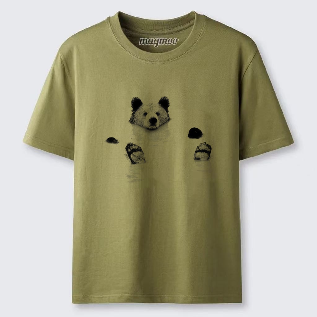 Magmoo Swimming Bear T-shirt