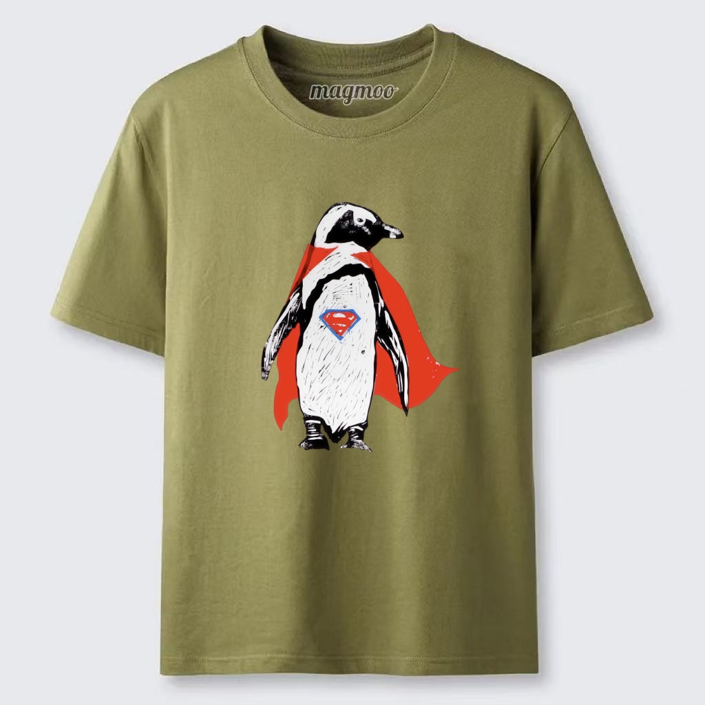 Magmoo Superman Penguin T-shirt