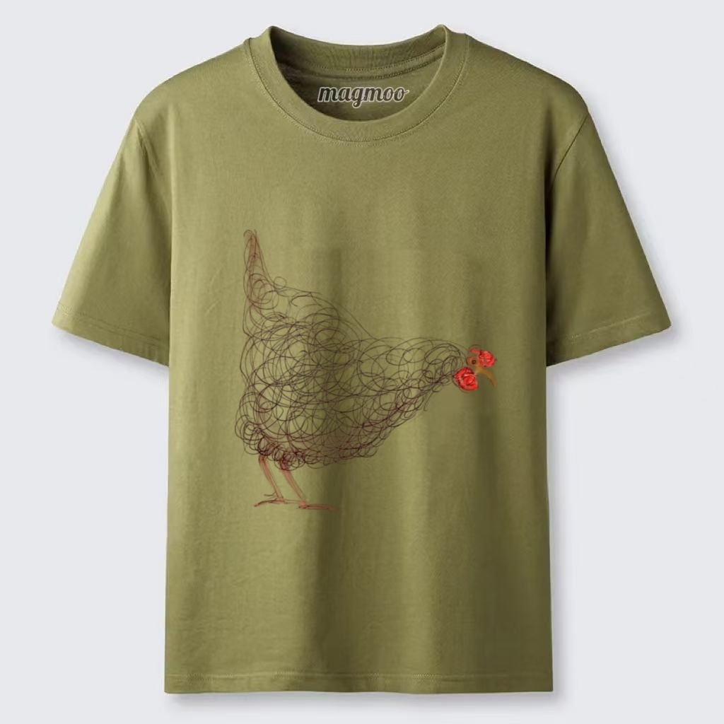 Magmoo Scribble Chicken T-shirt