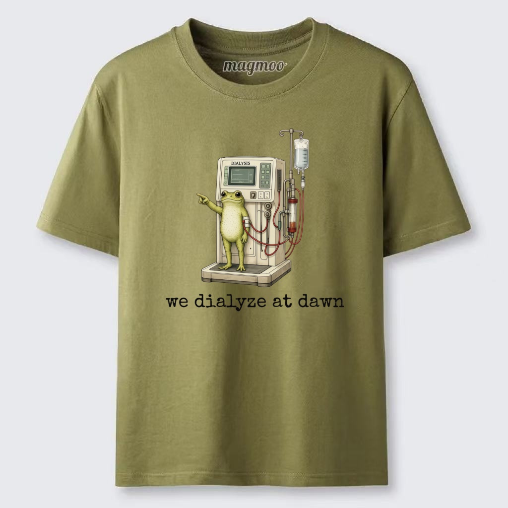 Magmoo Funny Dialysis Nurse T-shirt