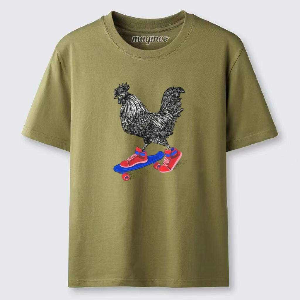 Magmoo Skate Rooster T-shirt