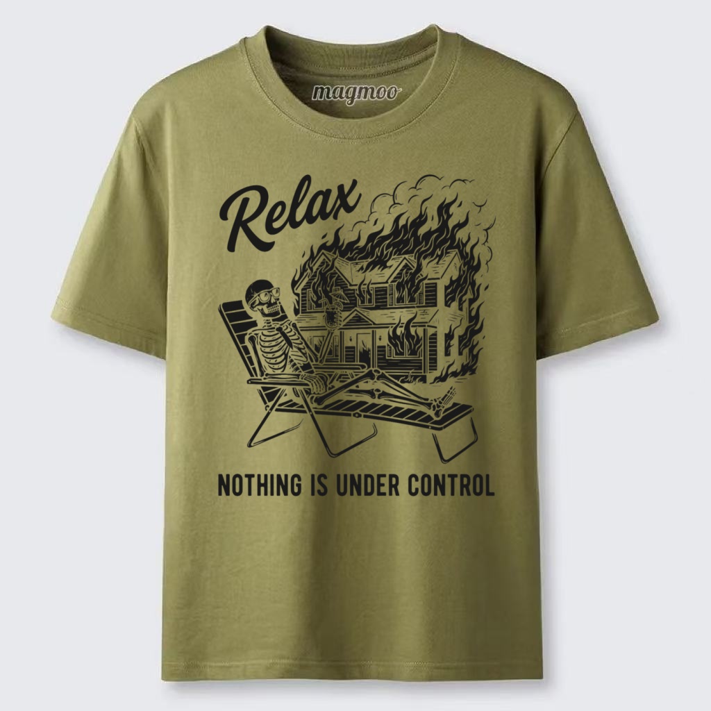Magmoo Nothing is Under Control T-shirt
