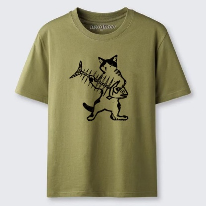 Magmoo Fisher Kitty T-shirt