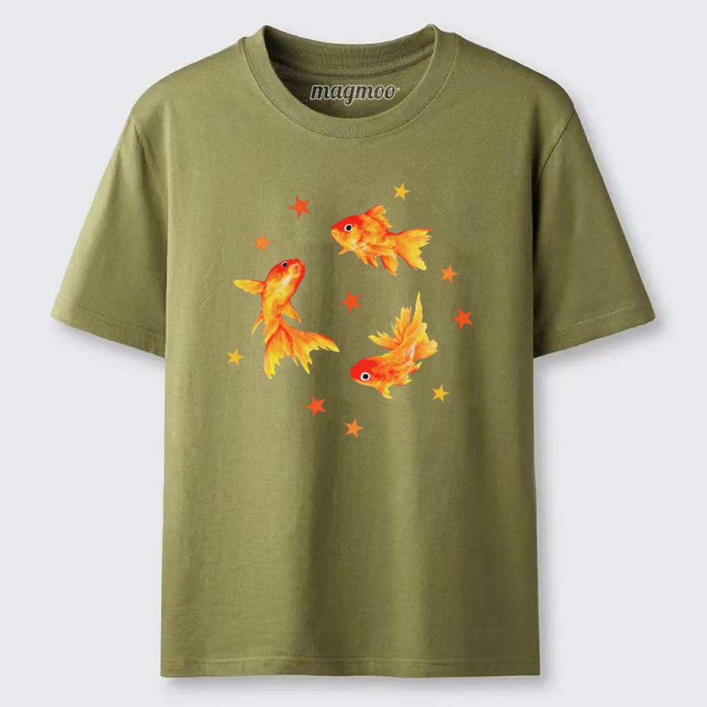 Magmoo Goldfish Trio T-shirt