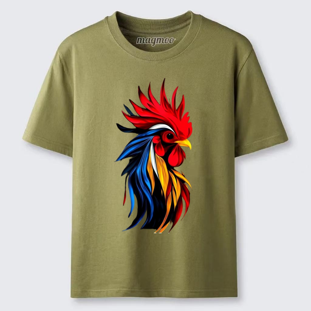 Magmoo Colorful Rooster T-shirt
